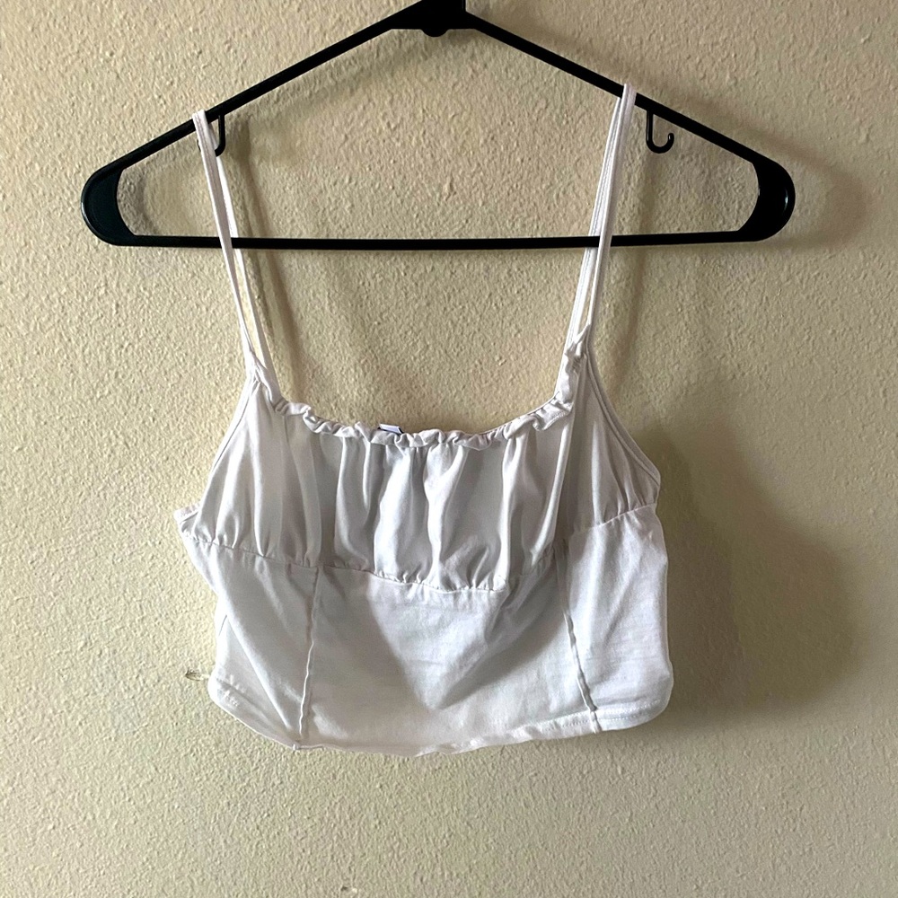 white princess polly tank